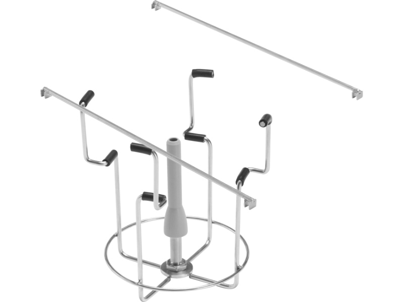 Miele laboratorium vaatwasser A 846 injector – accessoire voor de veilige en grondige reiniging van grote laboratoriumflessen.