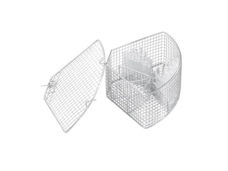 Miele laboratorium vaatwasser E103 mand voor kleine proefbuisjes.