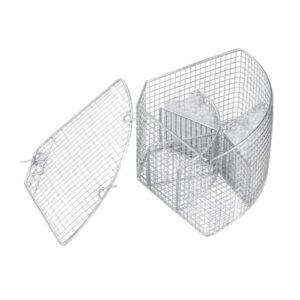 Miele laboratorium vaatwasser E104-1 korf voor kleine proefbuisjes.
