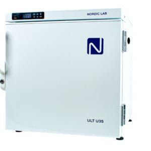 Nordic Lab ULT U35 benchtop ULT freezer for laboratory sample storage at -86 °C