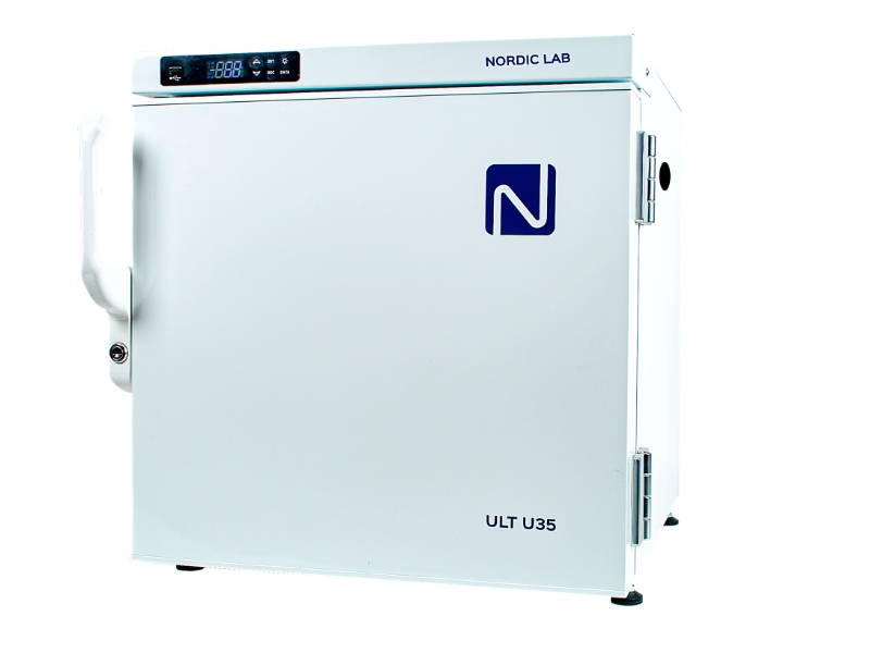 Nordic Lab ULT U35 benchtop ULT freezer for laboratory sample storage at -86 °C