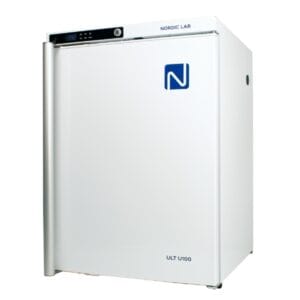 Nordic Lab ULT U100 undercounter ULT freezer designed for compact laboratory spaces