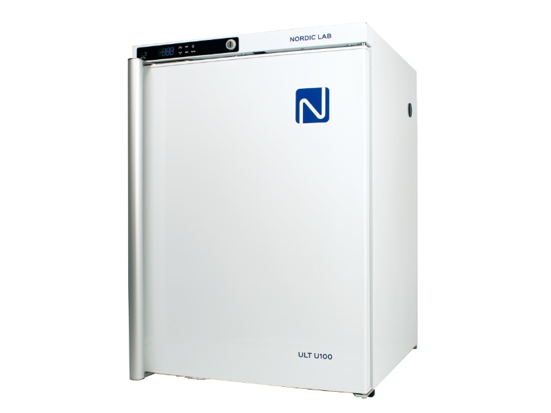 Nordic Lab ULT U100 undercounter ULT freezer designed for compact laboratory spaces