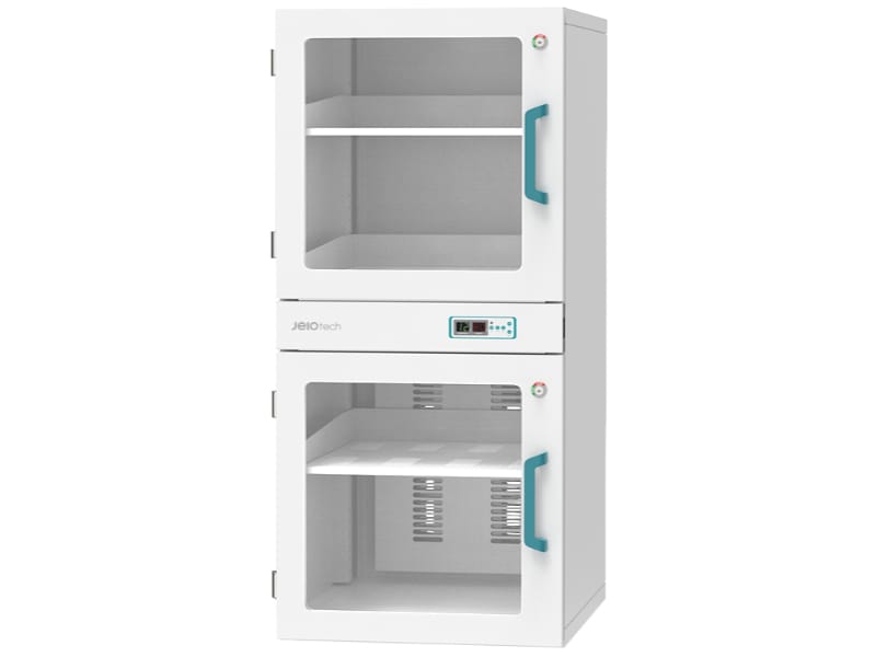 Jeiotech DC2-21L auto desiccator cabinet with electronic humidity control and adjustable shelves