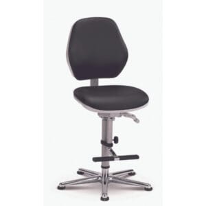 Bimos Cleanroom Basic 9141 stoel met glijders en voetbediening