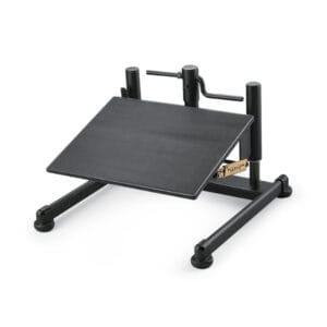 Bimos lab footrest with gas lift adjustable ergonomic support for laboratory seating