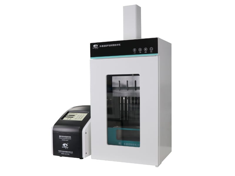 Scientz 16ld multi-channel ultrasonic homogenizer for processing of 16 well plates