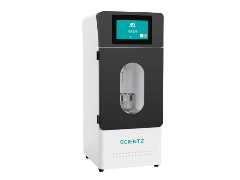 Scientz 2000J cooled cup horn ultrasonicator