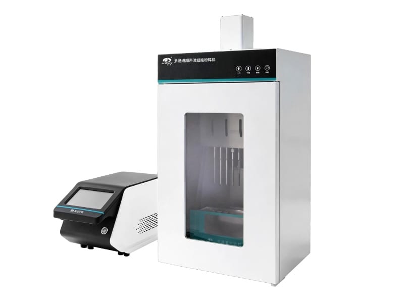 Scientz 8td Multi-channel ultrasonicator for multiwell plate processing with 8 probes