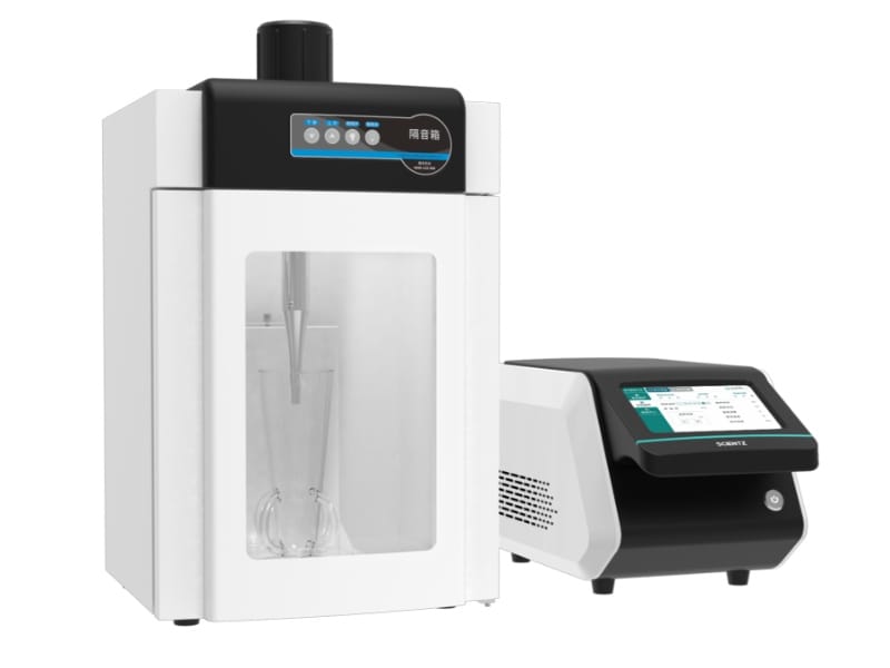 Scientz N-series digital focused ultrasonicator with external converter and titanium probe for cell sonication