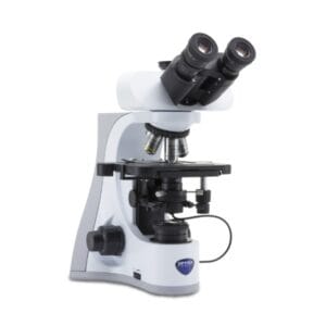 Optika B-510DK Trinocular darkfield microscope, 1000x IRIS, IOS W-PLAN PLAN