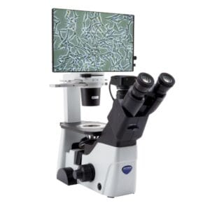 Optika IM-300D digital inverted brightfield and phase contrast microscope