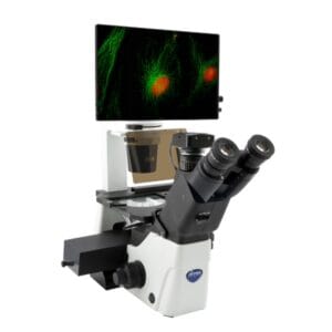 Optika IM-300LD4D digital inverted LED fluorescence microscope