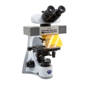 Optika B-510LD4 trinocular LED fluorescence microscope