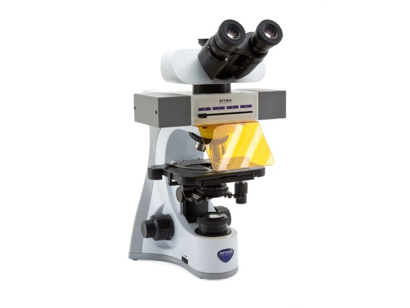 Optika B-510LD4 microscope trinoculaire fluorescence LED