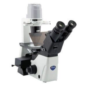 Optika IM-300LD2 Inverted LED fluorescence/phase contrast microscope, 400x, IOS LWD PLAN, B&G filter set