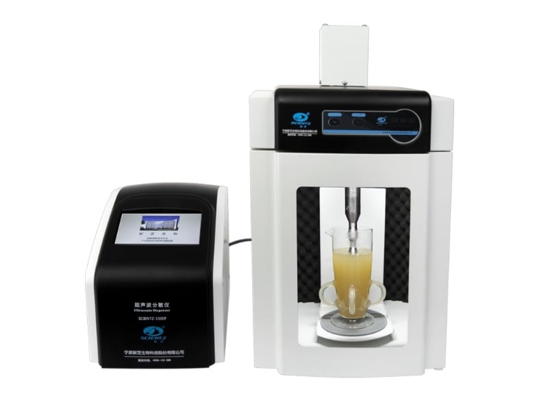 Scientz-F ultrasonic disperser for dispersion of nanoparticles or liquids